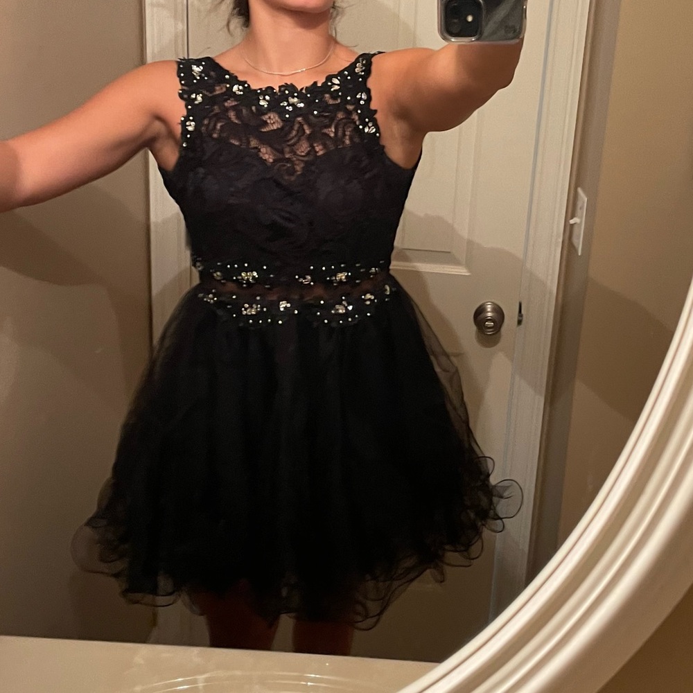 Black Homecoming Dress